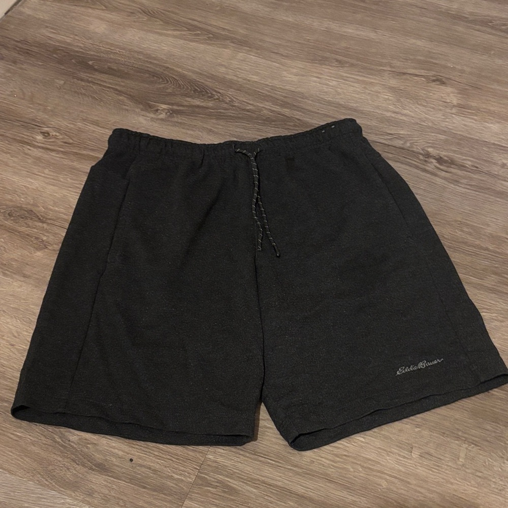 Eddie Bauer Charcoal Men's Athletic Shorts